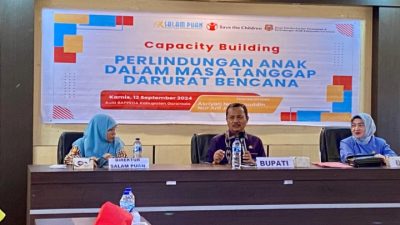 Prioritaskan Perlindungan Anak dalam Tanggap Darurat Bencana