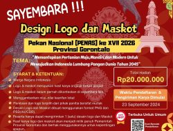 Gorontalo Gelar Sayembara Desain Logo dan Maskot PENAS XVIII