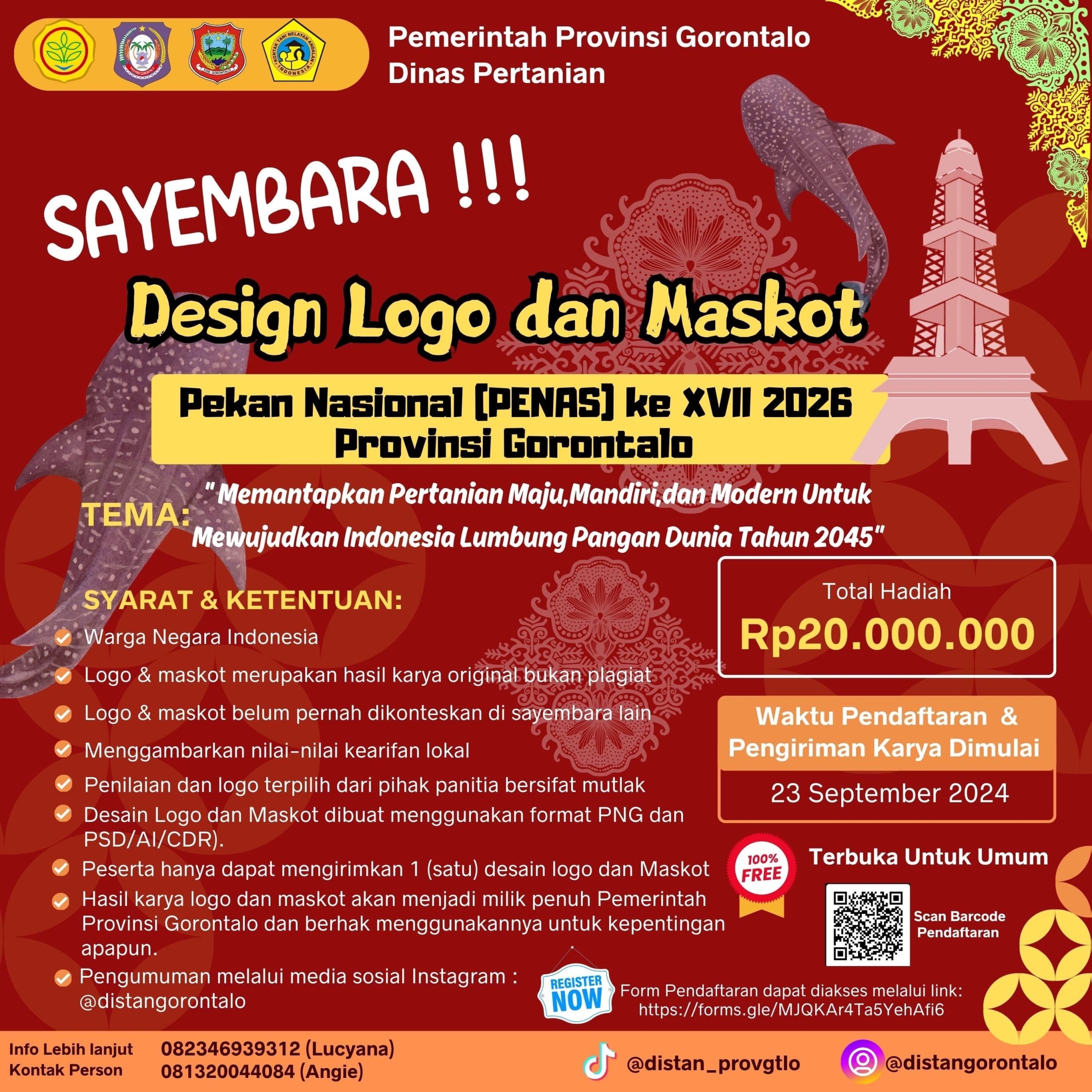 Sayembara Desain Logo dan Maskot PENAS XVIII