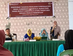 Tingkatkan Partisipasi Pemilih, KPU Gorontalo Utara Gelar Sosialisasi di Wilayah Kepulauan