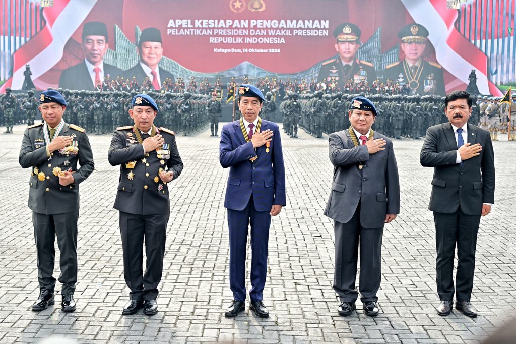 Apel Pasukan Pengamanan Pelantikan Presiden