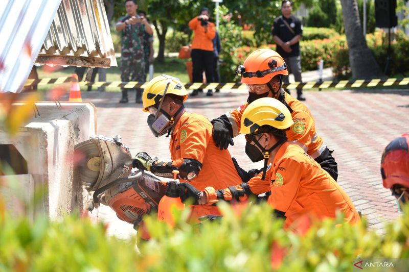 Basarnas Gelar Simulasi Penanganan Bencana