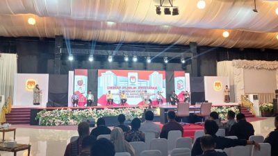 Debat Terbuka Perdana Paslon Bupati dan Wakil Bupati Bone Bolango