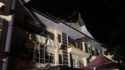 Gedung Markas Komando Polda Gorontalo Alami Kebakaran