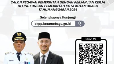 Pemkot Kotamobagu Buka Seleksi PPPK 2024