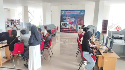 Perpustakaan Daerah Kotamobagu Ramai Dikunjungi Pelajar dan Mahasiswa