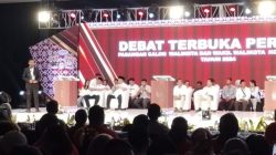 Abdullah Mokoginta Hadiri Debat Perdana Pilkada Kotamobagu 2024