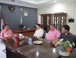 Abdullah Mokoginta Terima Audiensi Panitia HUT ke-71 Pelprip GPdI