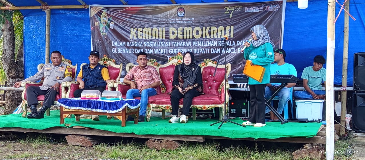 KPU Boalemo Sosialisasi Pilkada di Desa Terpencil