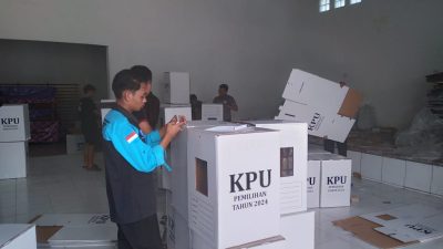 KPU Boalemo Terima 498 Kotak Suara Pilkada 2024