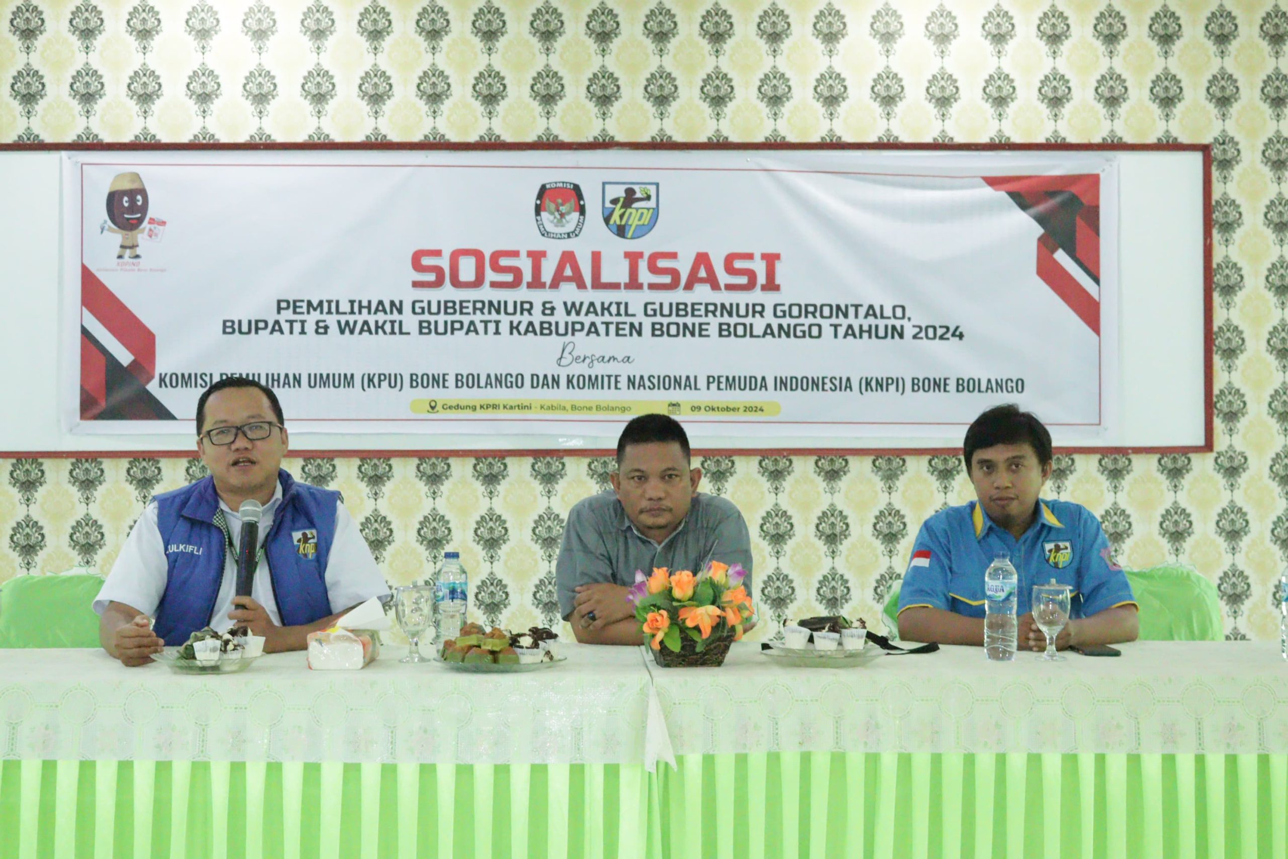 KPU Bone Bolango Sosialisasi Tahapan Pilkada 2024