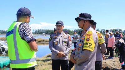 Kapolda Gorontalo Pimpin Langsung Evakuasi Korban Pesawat Jatuh di Pohuwato