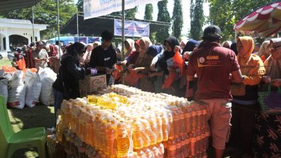 Pasar Murah Bersubsidi Peringati HUT Boalemo