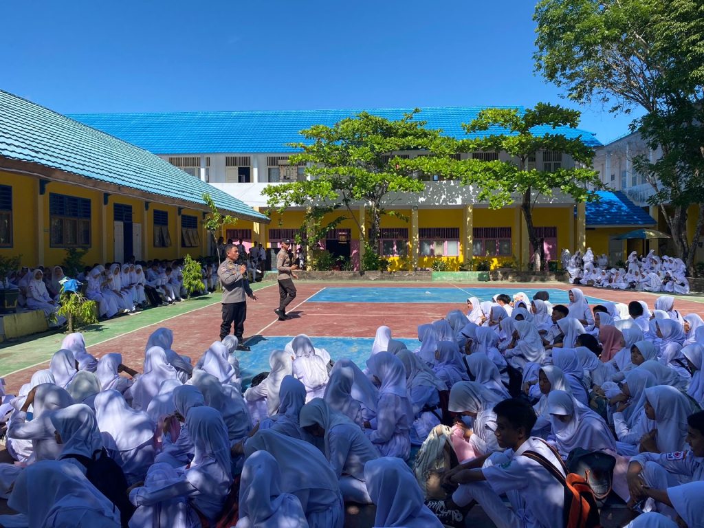 Polda Gorontalo Edukasi Pemilih Pemula