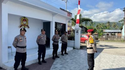 Polresta Gorontalo Kota Perketat Pengamanan Kantor KPU