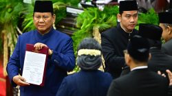 Prabowo Subianto dan Gibran Rakabuming Raka Resmi Menjabat Sebagai Presiden dan Wakil Presiden Indonesia