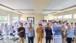 Direktorat Intelkam Polda Gorontalo Sosialisasikan Penerbitan SKCK Online Bagi Siswa SMK Negeri 1 Gorontalo