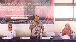 Sosialisasi Segmen Disabilitas, KPU Pohuwato : Memiliki Hak Sama Dalam Demokrasi