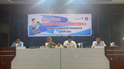 Bupati Suharsi Harapkan Desiminasi Hadirkan Solusi Konkret Turunkan Angka Stunting Di Pohuwato