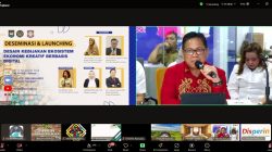 Kadis Pariwisata Provinsi Gorontalo Paparkan Desain Kebijakan Ekosistem Ekonomi Kreatif Berbasis Digital