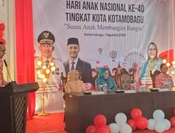 Sekda Kotamobagu Hadiri Peringatan Hari Anak Nasional ke-40