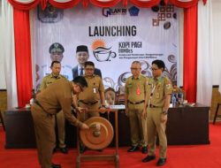 Pj Wali Kota Kotamobagu Launching Inovasi KOPI PAGI BUMDes