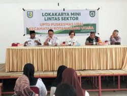 Puskesmas Upai Gelar Lokakarya Mini, Evaluasi Perkembangan Program Kesehatan