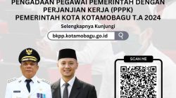 Pemkot Kotamobagu Umumkan Hasil Seleksi Administrasi PPPK 2024