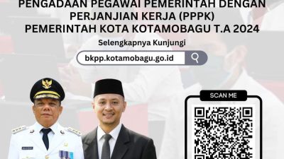 Pemkot Kotamobagu Umumkan Hasil Seleksi Administrasi PPPK 2024