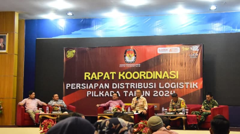 Ismail Madjid Hadiri Rakor Persiapan Logistik Pilkada