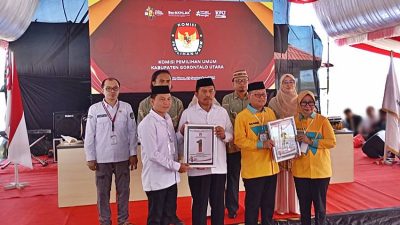 KPU Gorontalo Utara Gelar Pleno Pengundian Nomor Urut Paslon untuk Pilkada 2024