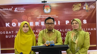 KPU Gorut Sukses Gelar Debat Paslon Putaran Kedua