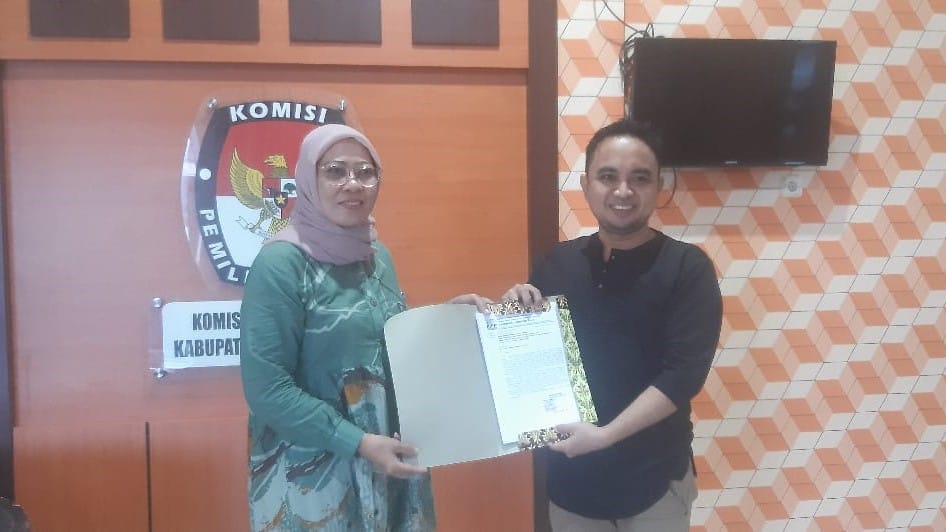 KPU Gorut Terima Pendaftaran KIPP Sebagai Pemantau Pilkada