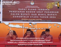 KPU Gorontalo Utara Gelar Rapat Pleno, Zona Kampanye untuk Pilkada 2024 Resmi Ditetapkan