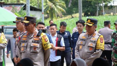 Kapolda Gorontalo Tinjau Sejumlah TPS