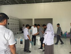 KPU Boalemo Terima Tim Monitoring Logistik Pilkada 2024