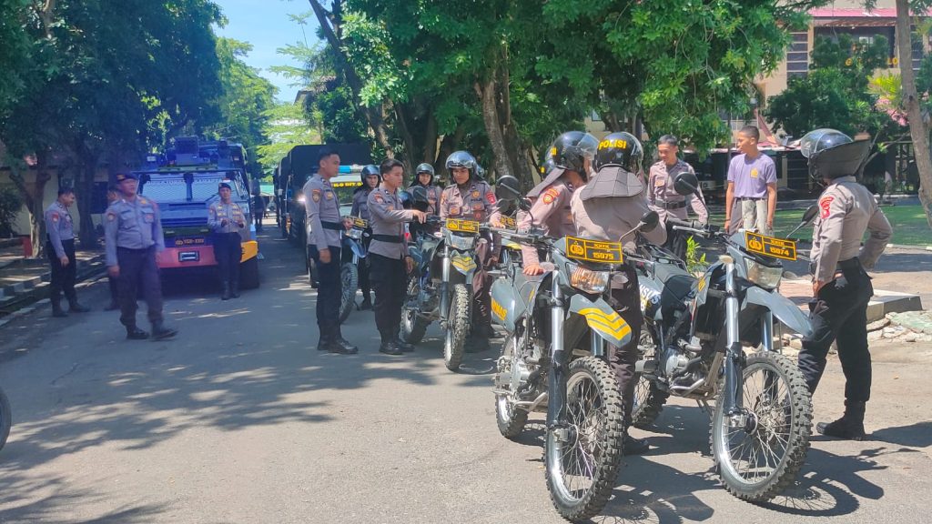 OMP Polda Gorontalo Patroli Keamanan Pilkada 2024