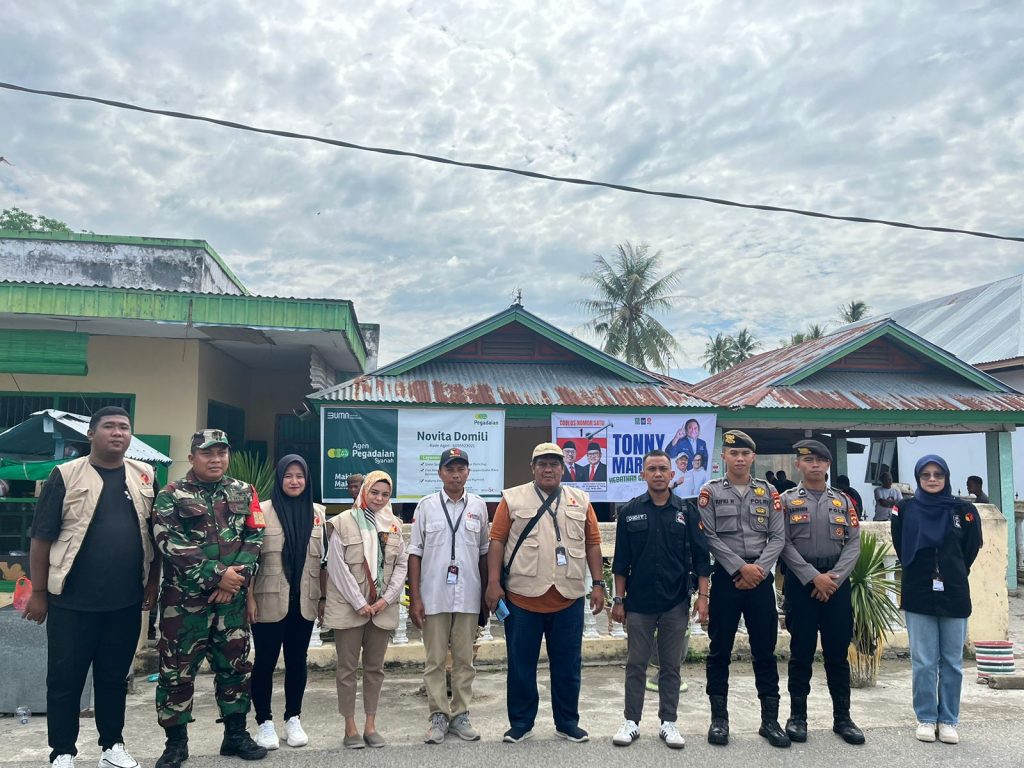 Penjagaan Gudang Logistik Pilkada 2024