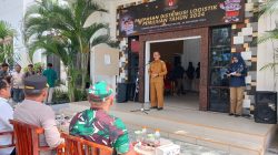 Pj Wali Kota Gorontalo Lepas Pendistribusian Logistik di 9 Kecamatan