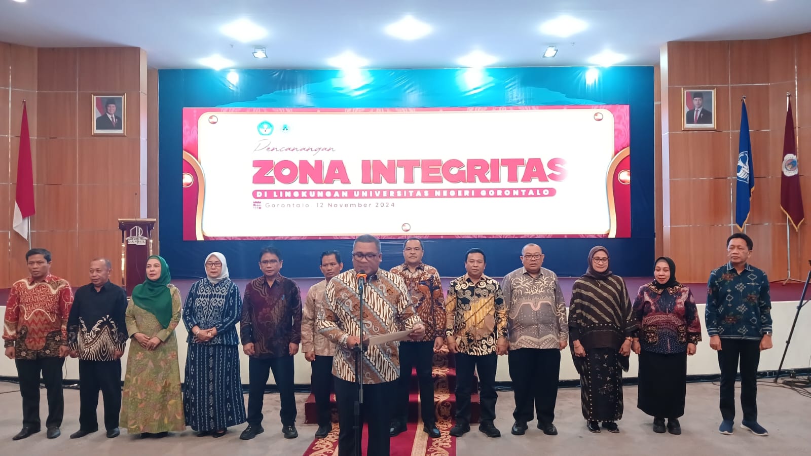 UNG Laksanakan Pencanangan Zona Integritas