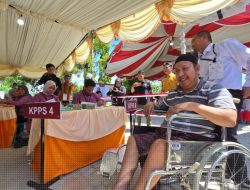 Komitmen Selenggarakan Pemilu Yang Inklusif, KPU Pohuwato Siapkan TPS Ramah Disabilitas