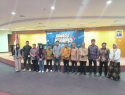 Bawaslu Ngampus, Ajak Mahasiswa UNG Dukung Pengawasan Pemilu Serentak 2024