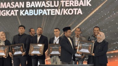 Bawaslu Kota Gorontalo Raih Kehumasan Terbaik se-Indonesia