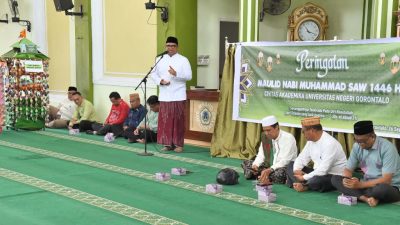 Civitas Akademika UNG Peringati Maulid Nabi Muhammad