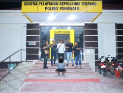 DPO Kasus Pencabulan Berhasil di Amankan Tim Resmob Otanaha Polda Gorontalo dan Tim Resmob Pohuwato