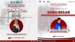 Dua Dosen UNG Resmi Raih Gelar Guru Besar