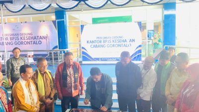 Ketua DPRD Kota Gorontalo Hadiri Peresmian Gedung BPJS Gorontalo