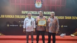 KPU Kota Gorontalo Terbaik Satu Nasional Pengelolaan Teknis Pemilu 2024