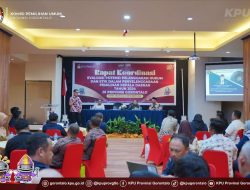 KPU Provinsi Gorontalo Gelar Evaluasi Potensi Pelanggaran Pilkada 2024