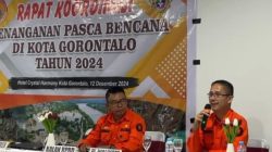 BPBD Kota Gorontalo Laksanakan Rakor Pembentukan Tim Teknis Pengkajian Kebutuhan Pasca Bencana